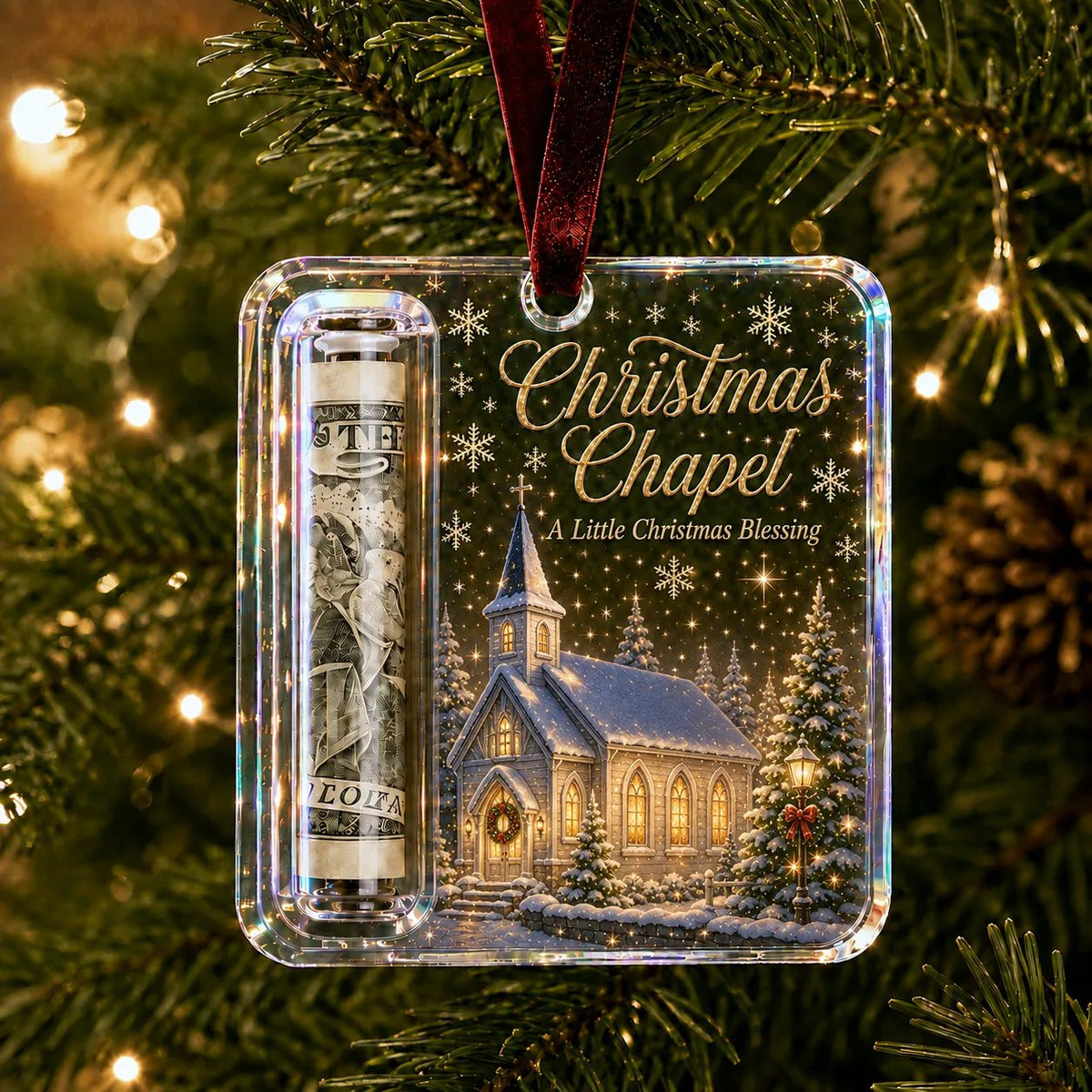 🔥Dernier jour pour profiter de remises exceptionnelles ! – ✨🎄Ornement porte-cadeau de Noël