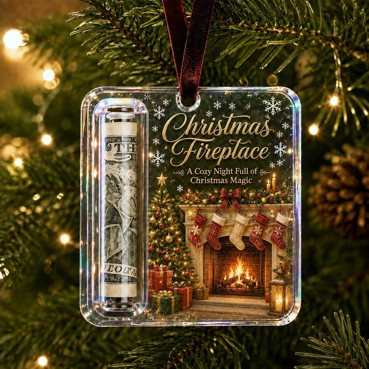 🔥Dernier jour pour profiter de remises exceptionnelles ! – ✨🎄Ornement porte-cadeau de Noël