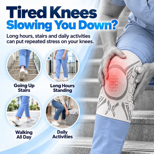 Adjustable Knee Support Brace – Compression & Stability for Everyday Movement