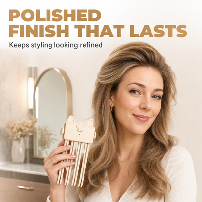 🎉48k+ Sold 💇 Wireless Hot Curler for Adding Volume to Hair Roots. Portable Styling Tool for Travel, Ideal for Fine and Straight Hair